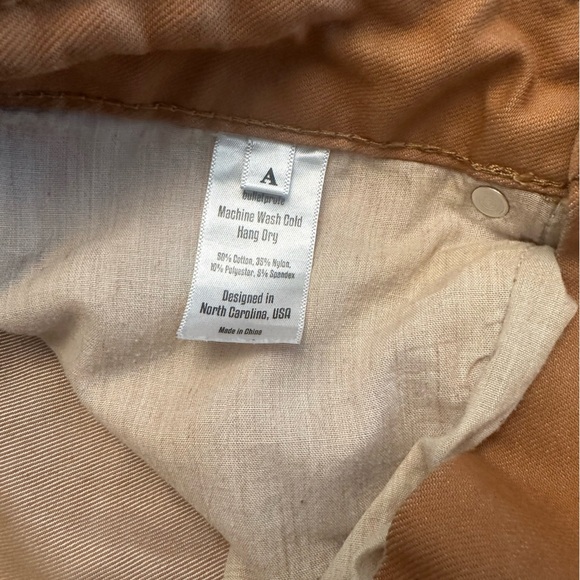 Bulletprufe Denim Straight Men’s Jeans 30x32 Tan Brown - Picture 5 of 5